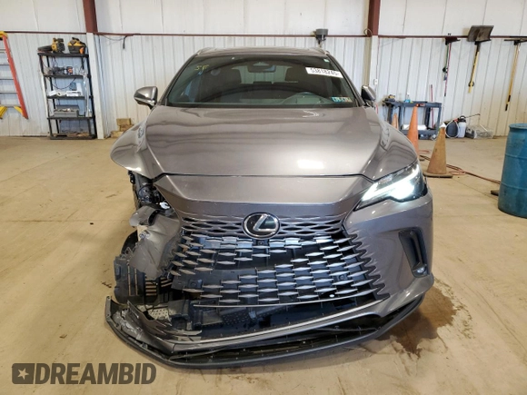 2023 Lexus RX with VIN 2T2BAMCA8PC025631, listed as a Copart auction lot 53818245 with 26,066 mi miles and Salvage Title. Bid and sale history available at carsss.com. Image 5.