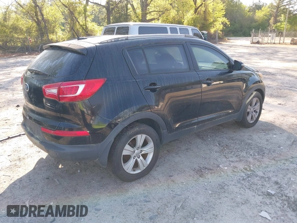 2012 Kia Sportage LX with VIN KNDPB3A24C7260973, listed as a IAAI auction lot 42035398 with 175,441 mi miles. Bid and sale history available at carsss.com. Image 4.
