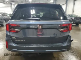 2025 Honda Odyssey EX-L с VIN 5FNRL6H66SB009185, выставлен на аукционе Copart как лот 57158115 с пробегом 8 541 миль миль и Списание • Salvage title. История ставок и продаж доступна на DreamBid. Изображение 6.