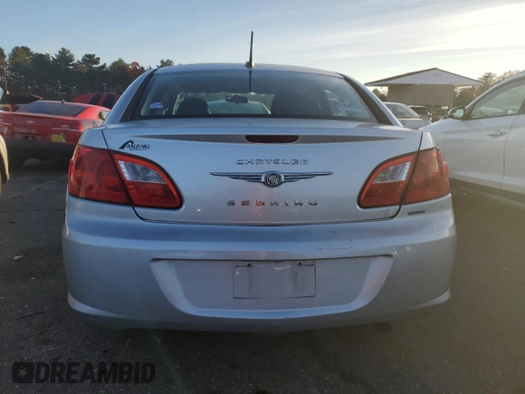 2010 Chrysler Sebring Touring with VIN 1C3CC4FB5AN118395, listed as a Copart auction lot 79445004 with 108,726 mi miles and Salvage Title. Bid and sale history available at carsss.com. Image 6.