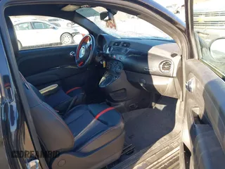 2013 FIAT 500e with VIN 3C3CFFGE9DT663239, listed as a IAAI auction lot 41437853 with 1 mi miles. Bid and sale history available at carsss.com. Image 5.