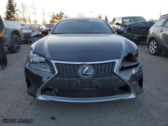 2018 Lexus RC with VIN JTHSZ5BC2J5008784, listed as a Copart auction lot 87394834 with 108,075 mi miles and Clean Title. Bid and sale history available at carsss.com. Image 5.