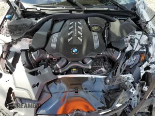2020 BMW 5 Series M550i xDrive with VIN WBAJS7C06LCD07565, listed as a Copart auction lot 42618365 with Not provided miles and Non repairable. Bid and sale history available at DreamBid. Image 13.