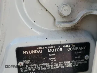 2002 Hyundai Sonata with VIN KMHWF25S82A665767, listed as a Copart auction lot 77455604 with 38,138 mi miles and Non Repairable. Bid and sale history available at carsss.com. Image 13.