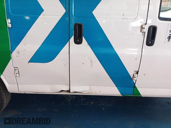 2015 Chevrolet Express Cargo with VIN 1GCWGFCF1F1160108, listed as a IAAI auction lot 42727390 with 123,035 mi miles and . Bid and sale history available at DreamBid. Image 24.