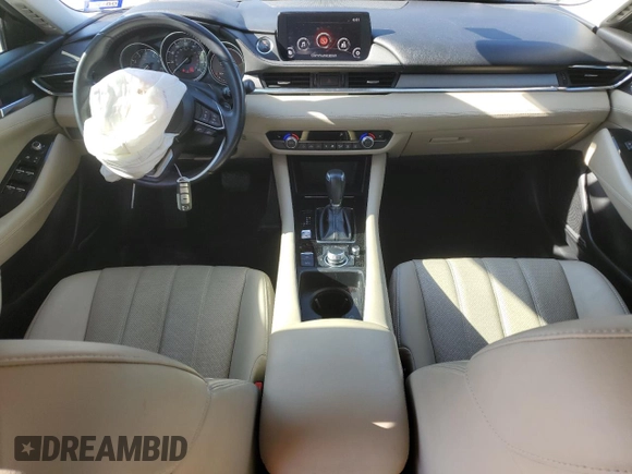 2019 Mazda 6 Grand Touring with VIN JM1GL1TY8K1503334, listed as a Copart auction lot 82921814 with 71,956 mi miles and Salvage Title. Bid and sale history available at carsss.com. Image 8.