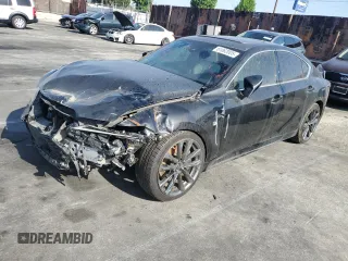 2021 Lexus IS 350 F Sport z VIN JTHGZ1B22M5038927, wystawiony jako Copart lot #61062005 z przebiegiem 53 439 mil mil oraz Szkoda całkowita • Salvage title. Historia ofert i sprzedaży dostępna na DreamBid. Obrazek 1.
