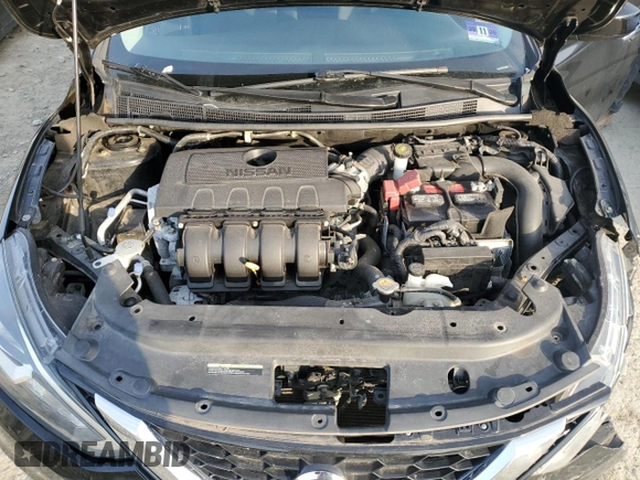 2016 Nissan Sentra SR with VIN 3N1AB7AP9GY256854, listed as a Copart auction lot 48748175 with 55,318 mi miles and Salvage Title. Bid and sale history available at DreamBid. Image 11.