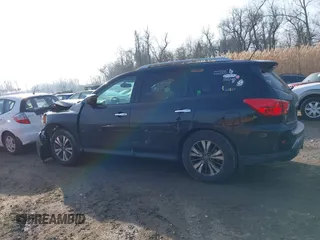 2017 Nissan Pathfinder SV with VIN 5N1DR2MM1HC609460, listed as a IAAI auction lot 41184113 with 1 mi miles. Bid and sale history available at carsss.com. Image 14.