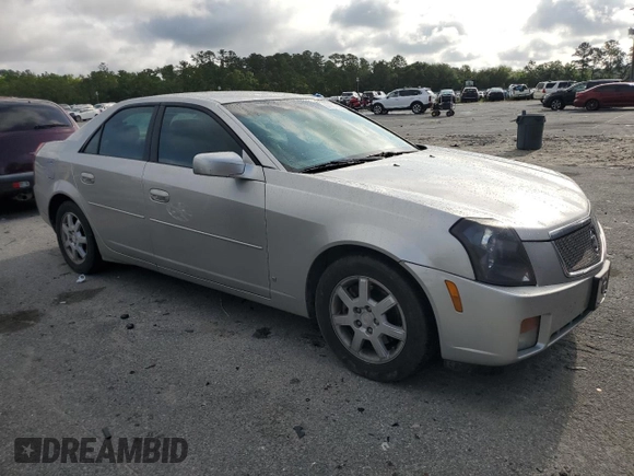 2006 Cadillac CTS with VIN 1G6DM57T760155045, listed as a Copart auction lot 58527425 with 217,164 mi miles and Salvage title. Bid and sale history available at DreamBid. Image 4.