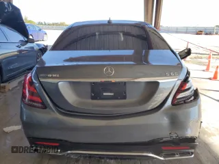 2019 Mercedes-Benz S with VIN WDDUG7KBXKA424017, listed as a Copart auction lot 47833615 with 50,813 mi miles and Salvage Title. Bid and sale history available at DreamBid. Image 6.