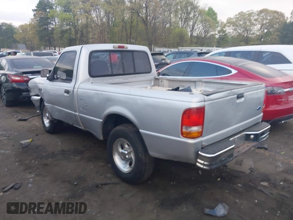 1996 Ford Ranger XL with VIN 1FTCR10A1TTA64228, listed as a IAAI auction lot 41944707 with 218,656 mi miles. Bid and sale history available at carsss.com. Image 3.
