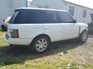 2008 Land Rover Range Rover HSE with VIN SALME15488A266871, listed as a Copart auction lot 76244644 with 206,111 mi miles and Salvage Title. Bid and sale history available at DreamBid. Image 3.