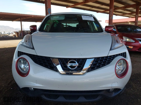 2016 Nissan Juke S with VIN JN8AF5MRXGT600255, listed as a IAAI auction lot 41969449 with 90,125 mi miles. Bid and sale history available at carsss.com. Image 12.