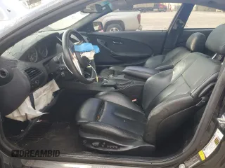 2007 BMW 6 Series 650i with VIN WBAEH13567CR51918, listed as a Copart auction lot 76337784 with 135,313 mi miles and Salvage Title. Bid and sale history available at carsss.com. Image 7.