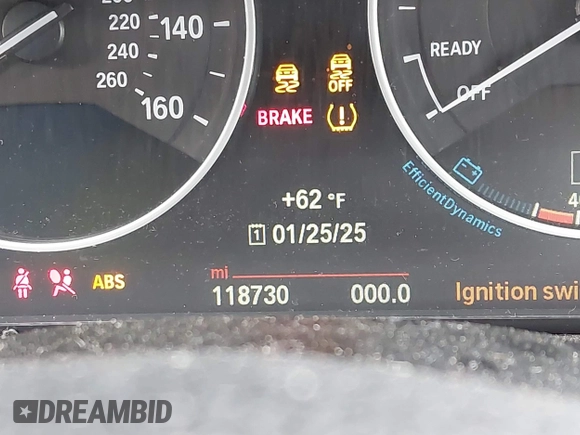 2015 BMW 3 Series 328i xDrive with VIN WBA3B5C56FF961927, listed as a IAAI auction lot 41555578 with 118,730 mi miles and . Bid and sale history available at DreamBid. Image 15.