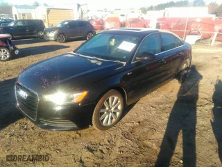 2013 Audi A6 3.0T Premium Plus with VIN WAUGGAFC6DN138598, listed as a IAAI auction lot 41020650 with NaN miles. Bid and sale history available at carsss.com. Image 18.