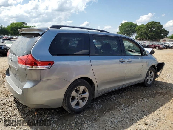 2011 Toyota Sienna LE AAS with VIN 5TDKK3DC8BS099367, listed as a Copart auction lot 56113655 with 182,851 mi miles and Salvage title. Bid and sale history available at DreamBid. Image 3.