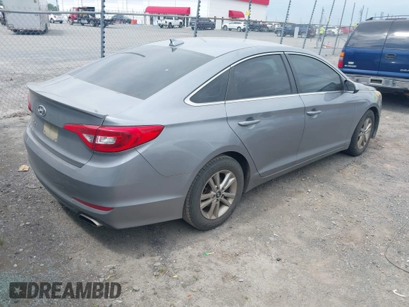 2017 Hyundai Sonata 2.4L with VIN 5NPE24AF1HH443556, listed as a IAAI auction lot 42059889 with 179,662 mi miles and . Bid and sale history available at carsss.com. Image 4.