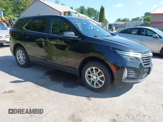 2023 Chevrolet Equinox LT with VIN 3GNAXTEG0PL260720, listed as a IAAI auction lot 42785767 with 55,955 mi miles and . Bid and sale history available at DreamBid. Image 1.