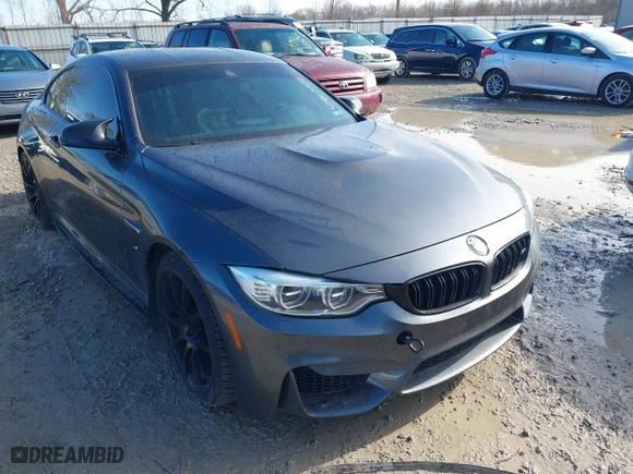 2015 BMW M4 with VIN WBS3R9C57FK334921, listed as a IAAI auction lot 41869773 with 107,058 mi miles. Bid and sale history available at carsss.com. Image 17.