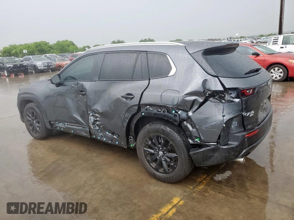 2024 Mazda CX-50 S Select with VIN 7MMVABAM1RN201535, listed as a Copart auction lot 54561715 with 9,498 mi miles and Salvage Title. Bid and sale history available at DreamBid. Image 2.