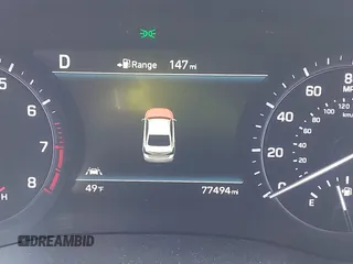 2018 Genesis G80 3.3T Sport with VIN KMHGN4JBXJU222333, listed as a IAAI auction lot 41815371 with 77,494 mi miles. Bid and sale history available at carsss.com. Image 15.