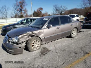 2008 Kia Amanti with VIN KNALD125985145226, listed as a Copart auction lot 82889754 with 166,711 mi miles and Salvage Title. Bid and sale history available at carsss.com. Image 1.