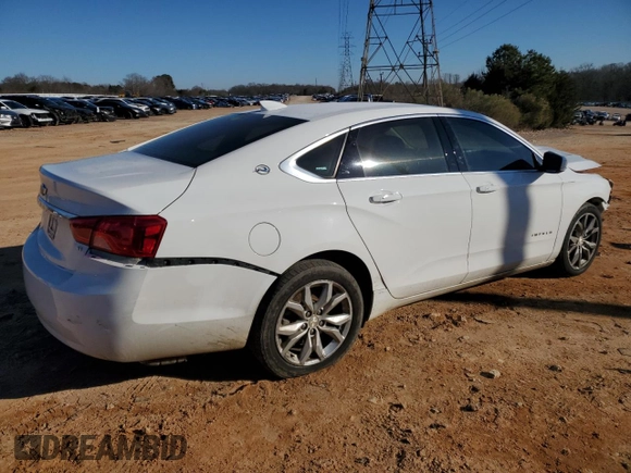2020 Chevrolet Impala LT with VIN 1G11Z5S38LU100514, listed as a Copart auction lot 87621325 with 126,634 mi miles and Salvage Title. Bid and sale history available at DreamBid. Image 3.