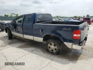 2005 Ford F-150 XLT with VIN 1FTPX145X5FA92244, listed as a Copart auction lot 61569865 with 184,219 mi miles and Salvage title. Bid and sale history available at DreamBid. Image 2.