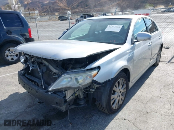 2011 Toyota Avalon with VIN 4T1BK3DB6BU386222, listed as a IAAI auction lot 41194993 with 97,822 mi miles and . Bid and sale history available at carsss.com. Image 19.