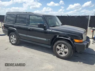 2008 Jeep Commander Sport with VIN 1J8HH48K08C209220, listed as a Copart auction lot 54920625 with 234,573 mi miles and Salvage Title. Bid and sale history available at DreamBid. Image 4.
