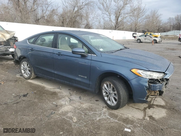 2019 Ford Fusion Hybrid SE with VIN 3FA6P0LU1KR269203, listed as a Copart auction lot 45305705 with 112,314 mi miles and Salvage Title. Bid and sale history available at carsss.com. Image 4.