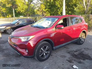 2018 Toyota RAV4 XLE with VIN 2T3WFREV7JW496591, listed as a IAAI auction lot 41752233 with 54,027 mi miles. Bid and sale history available at carsss.com. Image 18.