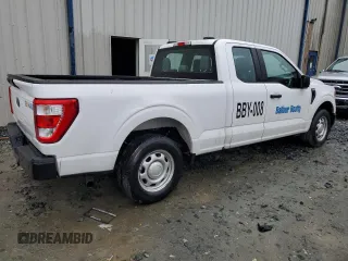 2021 Ford F-150 XL z VIN 1FTEX1CB3MKD68381, wystawiony jako Copart lot #55253185 z przebiegiem 71 559 mil mil oraz Czysty tytuł • Clean title. Historia ofert i sprzedaży dostępna na DreamBid. Obrazek 3.