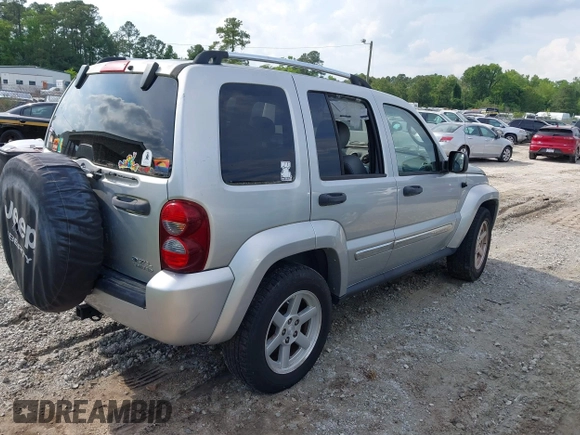 2006 Jeep Liberty Limited with VIN 1J4GL58K16W208218, listed as a IAAI auction lot 42121608 with 165,365 mi miles. Bid and sale history available at carsss.com. Image 4.
