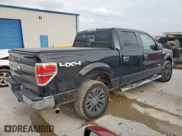 2014 Ford F-150 XL with VIN 1FTFW1ET3EKE64106, listed as a Copart auction lot 54789065 with 126,386 mi miles and Salvage title. Bid and sale history available at DreamBid. Image 3.