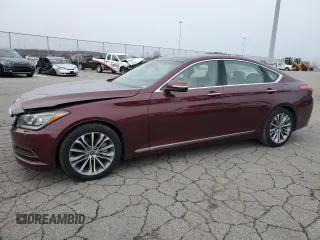 2015 Hyundai Genesis 3.8L z VIN KMHGN4JE8FU065371, wystawiony jako Copart lot #84688254 z przebiegiem 139 800 mil mil oraz Szkoda całkowita • Salvage title. Historia ofert i sprzedaży dostępna na DreamBid. Obrazek 1.