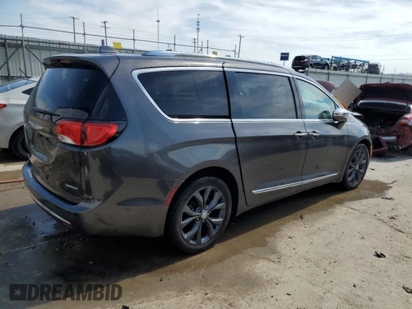 2017 Chrysler Pacifica Limited with VIN 2C4RC1GG5HR533731, listed as a Copart auction lot 48780245 with Not Provided miles and Non Repairable. Bid and sale history available at DreamBid. Image 3.