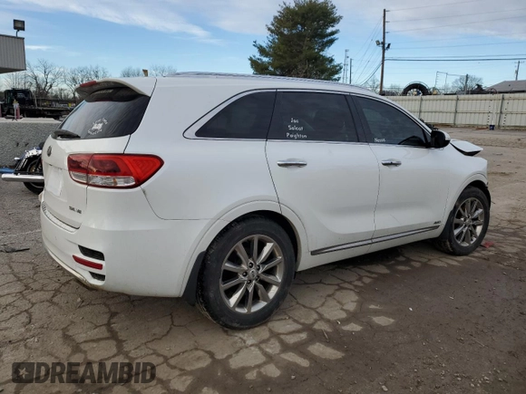 2016 Kia Sorento SX with VIN 5XYPKDA54GG081485, listed as a Copart auction lot 43355325 with 170,187 mi miles and Salvage Title. Bid and sale history available at carsss.com. Image 3.