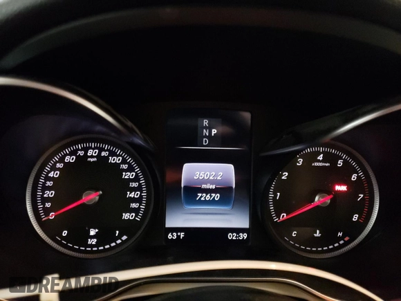 2019 Mercedes-Benz GLC 300 with VIN WDC0G4JB7KV162050, listed as a Copart auction lot 60563435 with 72,670 mi miles and Clean title. Bid and sale history available at DreamBid. Image 9.