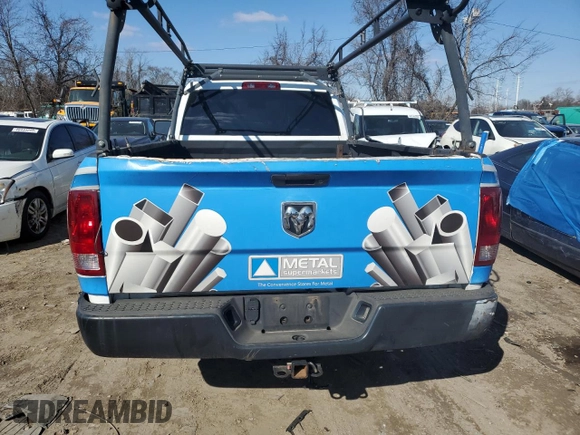 2014 Ram 1500 Tradesman z VIN 3C6JR7DGXEG292874, wystawiony jako Copart lot #46284335 z przebiegiem 171 529 mil mil oraz Czysty tytuł • Clean title. Historia ofert i sprzedaży dostępna na DreamBid. Obrazek 6.
