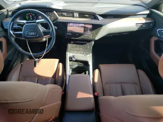 2019 Audi e-tron Prestige with VIN WA1VABGE9KB010799, listed as a Copart auction lot 56588223 with 14,998 mi miles. Bid and sale history available at carsss.com. Image 8.