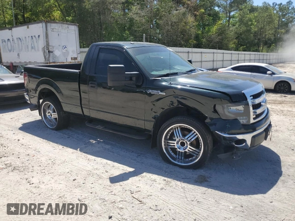 2013 Ford F-150 XL with VIN 1FTMF1CM1DFD63978, listed as a Copart auction lot 52976295 with 173,007 mi miles and Salvage title. Bid and sale history available at DreamBid. Image 4.