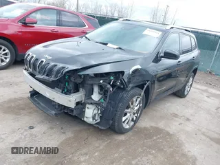 2014 Jeep Cherokee Limited with VIN 1C4PJLDS4EW115066, listed as a IAAI auction lot 41850944 with 125,980 mi miles. Bid and sale history available at carsss.com. Image 18.