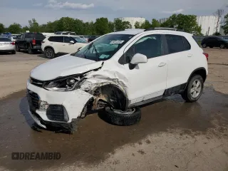 2021 Chevrolet Trax LT with VIN KL7CJPSB6MB307181, listed as a Copart auction lot 59012335 with 58,273 mi miles and Salvage title. Bid and sale history available at DreamBid. Image 1.