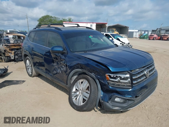 2020 Volkswagen Atlas SE z VIN 1V2WR2CA8LC503891, wystawiony jako IAAI lot #42350826 z przebiegiem 88 306 mil mil oraz . Historia ofert i sprzedaży dostępna na DreamBid. Obrazek 1.