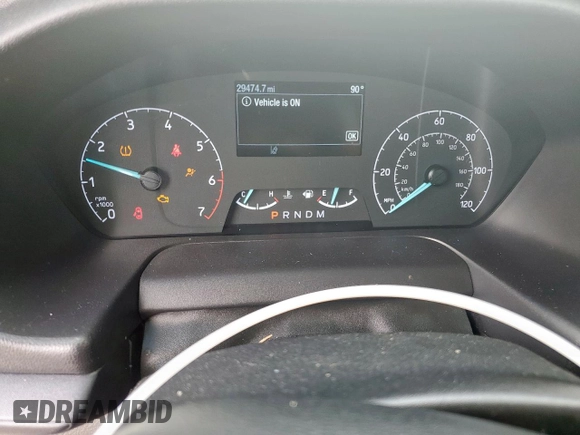 2023 Ford Transit Cargo с VIN 1FTRU8XG2PKB03545, выставлен на аукционе Copart как лот 57811895 с пробегом 29 474 миль миль и Списание • Salvage title. История ставок и продаж доступна на DreamBid. Изображение 9.