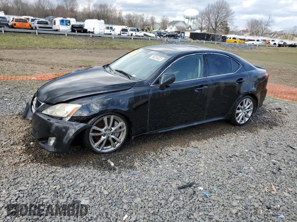 2006 Lexus IS 350 with VIN JTHBE262X62002770, listed as a Copart auction lot 50224325 with 270,328 mi miles and Salvage Title. Bid and sale history available at DreamBid. Image 1.