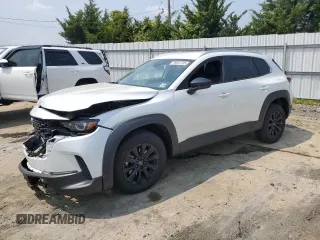 2025 Mazda CX-50 S Select z VIN 7MMVABAM7SN332667, wystawiony jako Copart lot #59857235 z przebiegiem 3 223 mil mil oraz Szkoda całkowita • Salvage title. Historia ofert i sprzedaży dostępna na DreamBid. Obrazek 1.